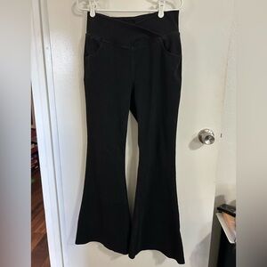 HALARA Black Flare & Wide Leg Jeans